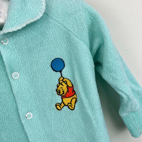 Vintage Winnie the Pooh Footie Pajama Sleeper Medium - Picture 3 of 7